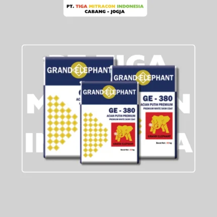 Acian Putih Premium GE - 380 Grand Elephant – Semen Mortar Yogyakarta